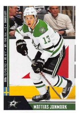 2018-19 Panini NHL Stickers #358 Mattias Janmark Dallas Stars Hockey Sticker