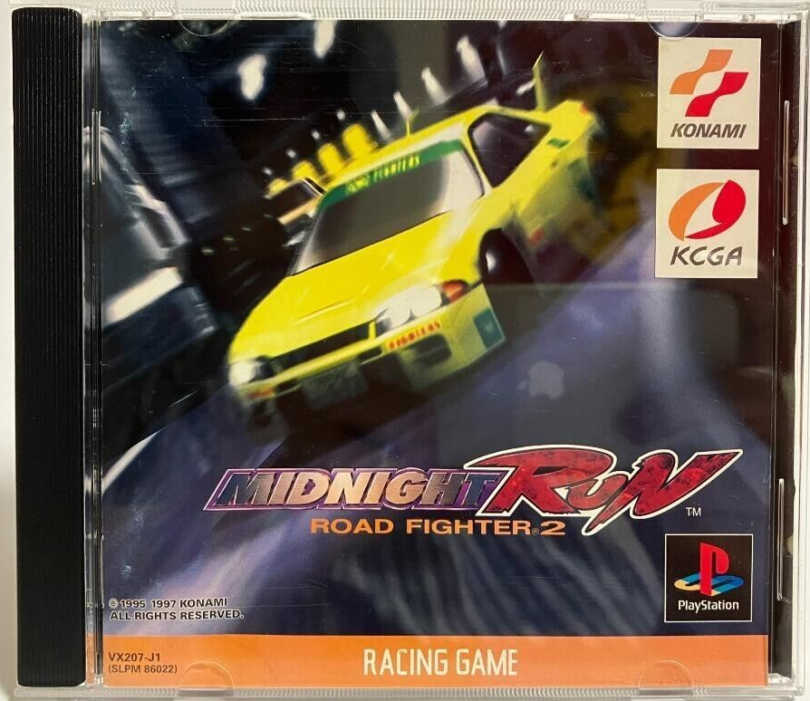 PS1 PS PlayStation 1 Midnight Run Road Fighter 2 Japanese PS1 PS PlayStation 1 Midnight Run Road Fighter 2 Japanese