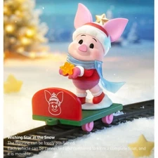 Pop Mart x Winnie the Pooh Gift Giving - Wishing Star in the Snow Piglet New