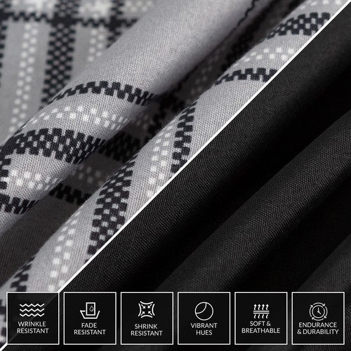 Duvet Cover Set Reversible King Size Duvet Cover Bedding Set Single Double King - Picture 97 of 544