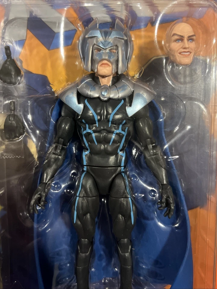 Tarjetero retro Marvel Legends 6" Uncanny X-Men Warlord Professor X Shi-ar Nuevo en caja Foto 3 de 3