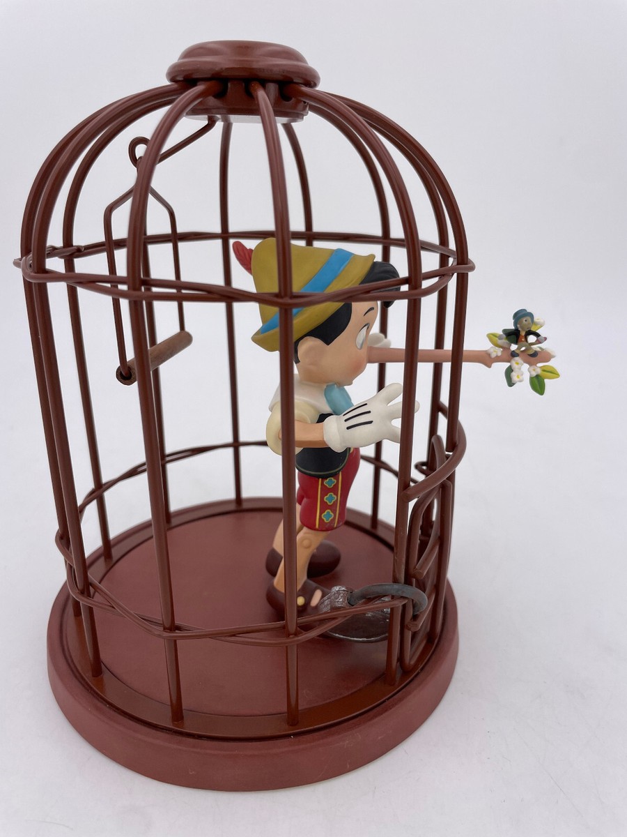 Walt Disney Classics-Pinocchio in Cage, New in Box, w/COA #1202881