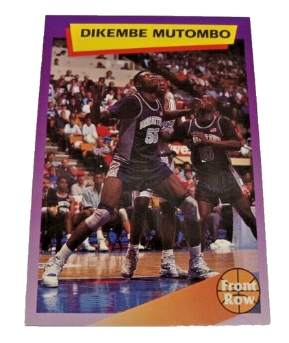 Lot of ( 100x ) Dikembe Mutombo 1992 Front Row Basketball Dream Picks RC #8 HOF - Picture 2 of 3