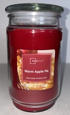 Mainstays WARM APPLE PIE 20 oz. Jar Candle