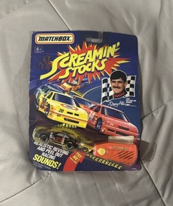 Matchbox Nutmeg 1:64 Screamin' Stocks Davey Allison #28 Texaco Havoline NASCAR