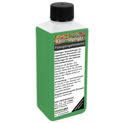 Ahorn-Dnger Zwerg-Ahorn Dnger fr japanische Ahorn-Arten - Acer palmatum  etc. | eBay.de