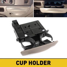 Dash Cup Holder Tan Parchment 99-04 For Ford F350 F250 F450 F550 YC3Z2513560CAB