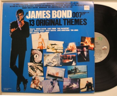 V/A Lp James Bond 13 Original Themes On Liberty - Vg++ / Vg++