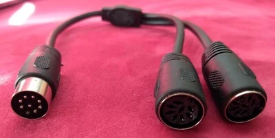 MARKENLOS Din 8 Polig Powerlink Y Kabel Adapter für Bang Olufsen B&O Beolab Splitter