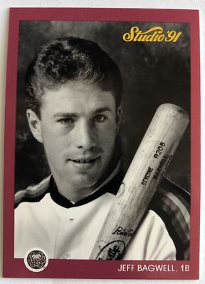 Jeff Bagwell RC Donruss  Studio #172 - Houston Astros -MLB HOF Rookie card