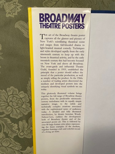 BROADWAY THEATRE POSTERS-Wendy Nelson HC New Book Perfect for theatre lovers - Imagen 3 de 15