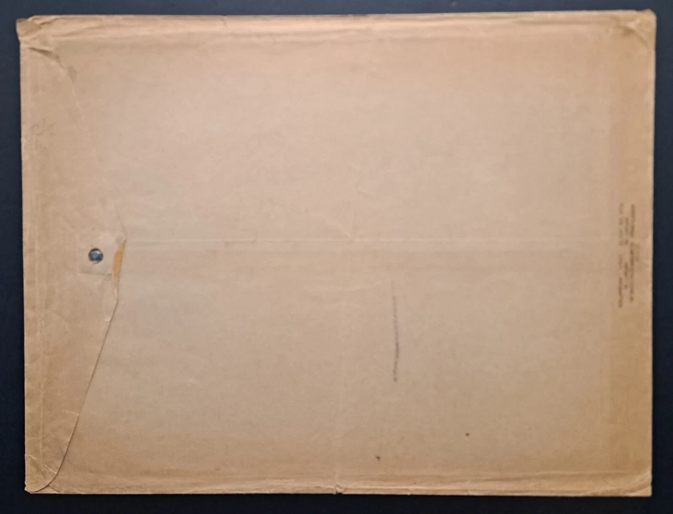 1937/38 Boston Bruins Team Issued Oversized Photo With Envelope Vintage NHL - Image 4 of 4