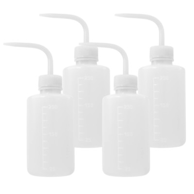 4 Pack Diffuser Squeeze Bottle Squirt Containers,Cleaning Supplies Filler(White)