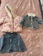 Baby / toddler Girl Jacket Bundle (3 Items)
