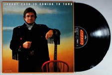 Johnny Cash - Is Coming to Town 1987 Vinyl LP   IMPORT   Sixteen Tons