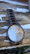 Fossil Men's The Minimalist Three-Hand Smoke Stainless Steel 44mm Watch