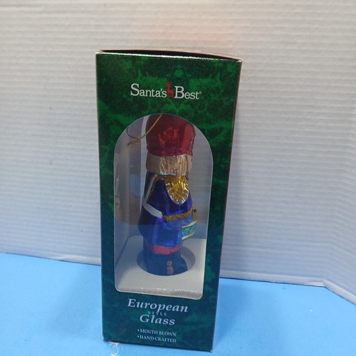 1996 Santa's Best 6” Drummer European Style Glass Blown Ornament NEW - Picture 4 of 5