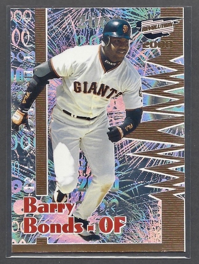 2000 Pacific Revolution ~ Barry Bonds #126 * Holofoil * San Francisco Giants