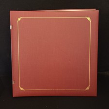 Creative Memories 12x12 inch Mulberry Premier Album with 15 White Pages