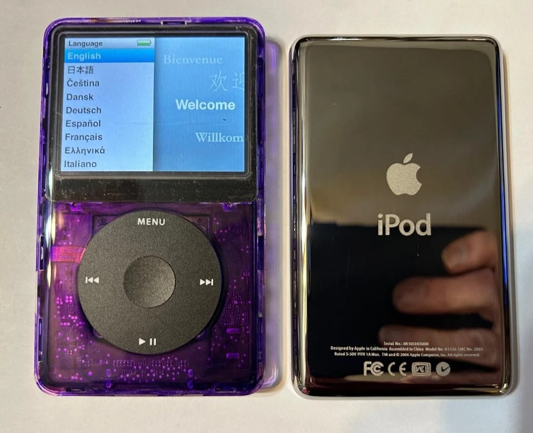 Apple iPod Classic 7th Generation Atomic Viola (128GB ,256GB