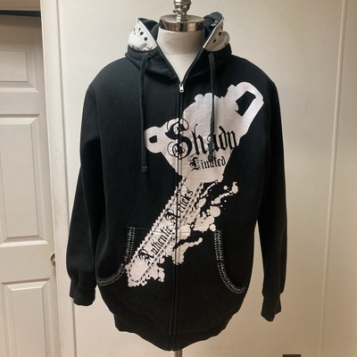 RARE Vintage Shady LTD Eminem Hip Hop Rap Hoodie Chainsaw