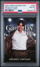 2025 Topps Series 1 - Game Day Drip Shohei Ohtani #GD-2 PSA 8 - Very Low Pop!