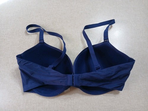 Victoria's Secret The Nakeds gefütterter Halb BH 34D blau Bügel - Bild 2 von 4