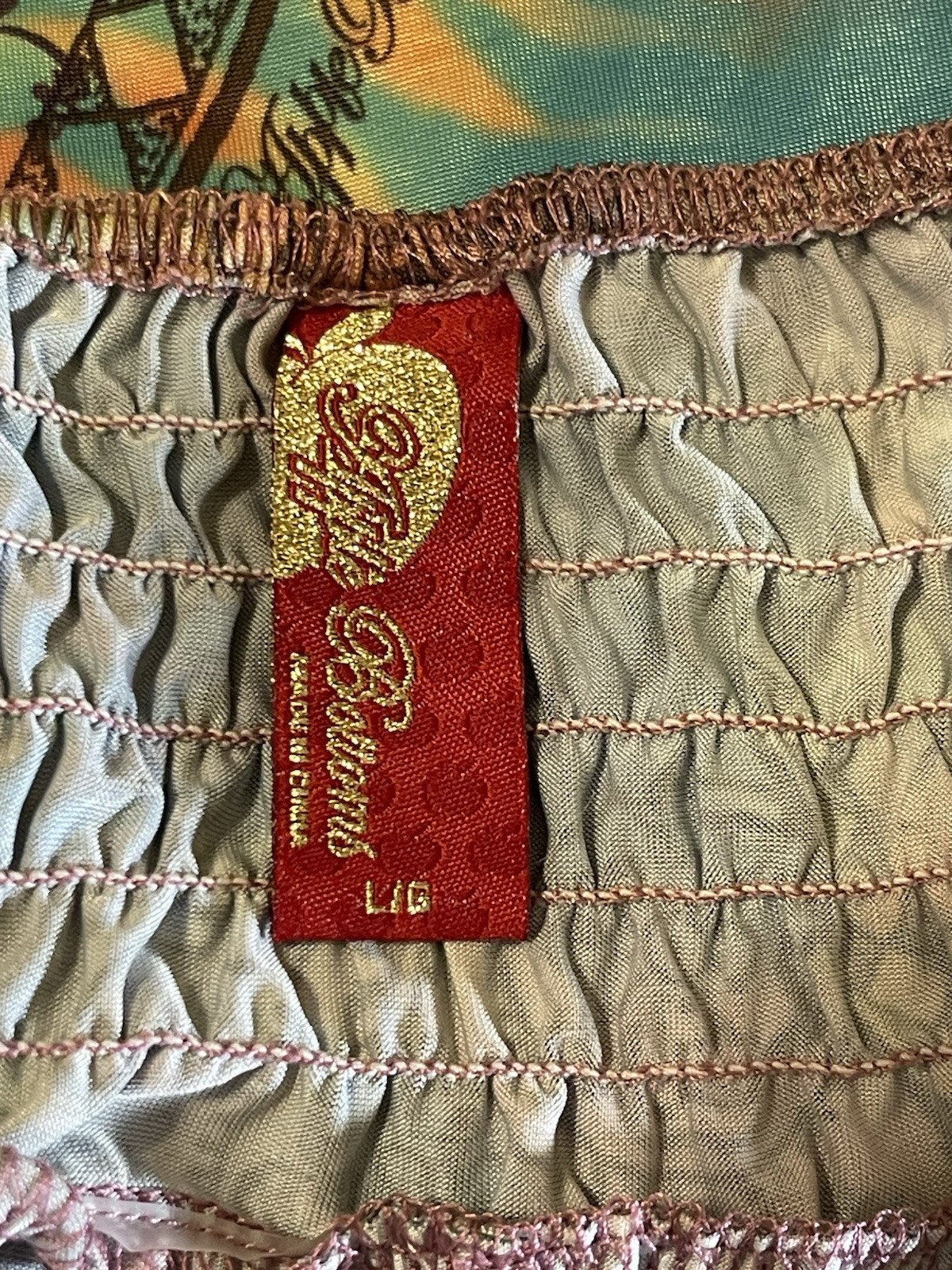 APPLE BOTTOMS Multicolor Sharkbite Embellished Ha… - image 9