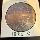 1886 O Morgan Silver Dollar