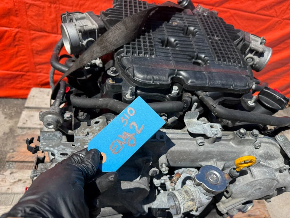 09-13 INFINITI G37 VQ37VHR TRACCIÓN TRASERA (TRACCIÓN TRASERA) - MOTOR MOTOR BLOQUE LARGO 62K Foto 2 de 4