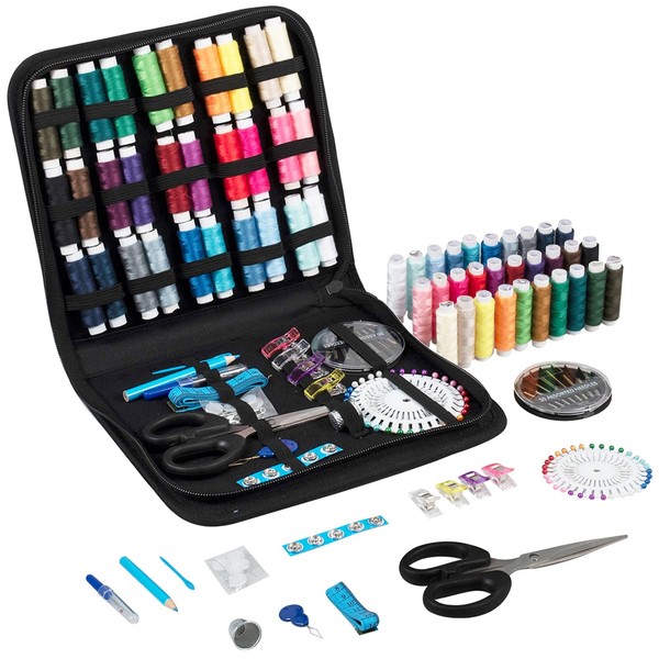 NäHset Tragbare Tasche FüR Erwachsene, AnfäNger, Diy, Reisen, Notfall, Trimits-image