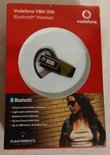 *NUOVO* Vodafone Plantronics VBH-350 Auricolare Bluetooth vivavoce aperto non usato