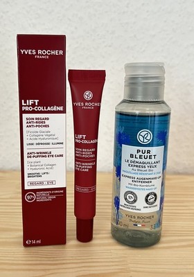 Yves Rocher Lift Pro-Collagéne Anti-Wrinkle De-Puffing Eye Care, Entferner NEU
