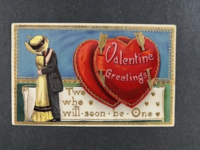 Two who Will  Soon Be One Gold foil embossed