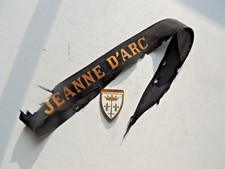 JEANNE D'ARC  - CROISEUR ECOLE :  ANCIEN INSIGNE COURTOIS PARIS + RUBAN BACHI