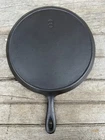 Lodge Vintage Cast Iron Shallow Skillet Griddle No. 8 RESTORED