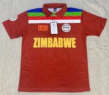Zimbabwe Cricket 1992 ODI World Cup Jersey – Vintage Champion Memorabilia Adult
