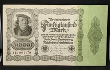 1922 Germany 50000 Marks 14N004179