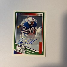 2025 Score Signatures Joe Cribbs #293 Auto