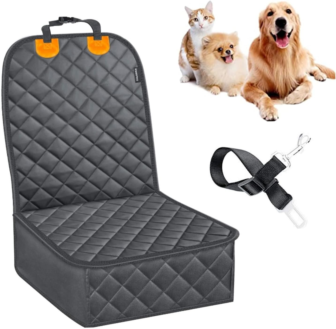 Protection siège voiture avant pour chien universelle imperméable anti poils et saleté