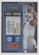 2020-21 Panini Contenders First Round Ticket 47/149 Tobias Harris #70 02v3