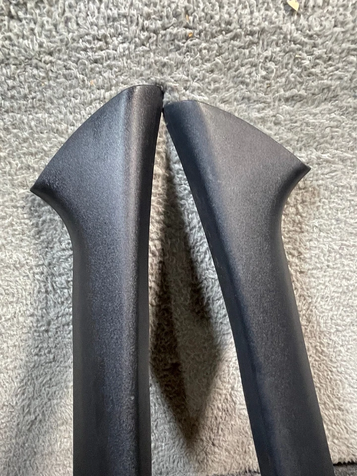 2001-2005 OEM Mitsubishi Eclipse Convertible Windshield A-Pillar Panels Trim - Image 3 of 4