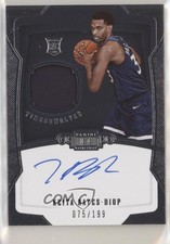 2018-19 Panini Dominion Rookie Jersey 75/199 Keita Bates-Diop #143 Auto 7zf