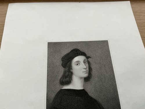 Raphael Radierung Kupferstecher James Thomson 1788-1850 veröffentlicht 1836 Charles Knight - Bild 6 von 7