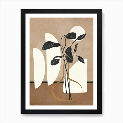 Branches In The Vase 3 Art Print Framed Wall Art Poster Canvas Print Picture
