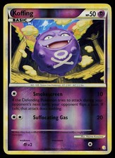 Pokemon Card - Koffing HeartGold SoulSilver 70/123 Common Reverse Holo on eBay