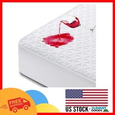 Noiseless Cooling Mattress Protector California King - Bamboo Viscose Blend