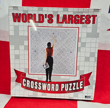 Herko World's Largest Crossword Puzzle #1202 Paper Multicolor 2002 Age 12+