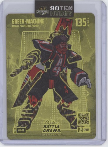 2025 Bo Jackson Battle Arena Update Green-Machine Cyber #CYB-18