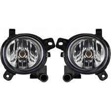 For Audi A5 Quattro Fog Light 2008-2012 Pair Passenger & Driver Side w/Bulbs